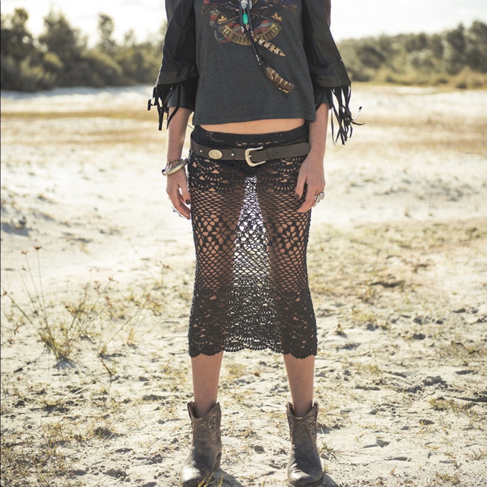 Spell and the gypsy coconut crotchet skirt